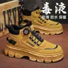 Botas Martin Estilo Nuevo Zapatos de Hombre 2026 Estilo Británico Moda Callejera Versátiles Modernos Juventud Exteriores Antideslizantes Zapatos de Senderismo