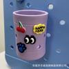 Funda para taza de cola de EVA, antiescaldaduras, lavable, multicolor, con agujero, para bolsa de playa, disponible en el extranjero.