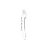 Set de cubiertos elegante y engrosado de acero inoxidable 304 (Cuchillo, Tenedor, Cuchara, Cuchillo para Bistec) Serie, Vajilla de Hotel Estilo Occidental Transfronteriza