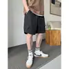 2025 Novos Shorts Casuais Largos Masculinos Marca Tendência Calças de Cinco Pontos Verão Calças de Secagem Rápida Calças Médias Calças Finas de Praia