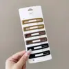 Pinzas para el pelo lindas y elegantes para mujer, pinzas laterales de acrílico, nuevo modelo de verano 2026, pinzas rectas dulces que no dañan el cabello, pinzas BB