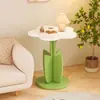 Mesa Auxiliar Pequeña con Forma de Pétalo de Moda para Uso en el Hogar, Mesa de Noche Simple Moderna para Dormitorio, Mesa Auxiliar con Forma de Nube para Sala de Estar y Balcón, Mesa de Esquina