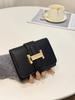 Billetera de Mano para Mujer Larga de Gran Capacidad Multitarjeta Simple Corta de Alta Gama Moda Nueva Bolsa Multifuncional para Teléfono Móvil