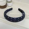 Diadema de Esponja Ondulada Estilo Coreano Otoño Temprano Estilo Retro Académico con Lazo Corona Alta Diadema para Lavarse la Cara y Presionar el Cabello Ropa Exterior para Mujer