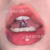 Anillo para la lengua de amor morado acero inoxidable acero de titanio anillo para la lengua estilo Europa y Estados Unidos nuevos productos transfronterizos calientes joyería para perforación corporal