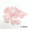 Acessórios de flor para cocar flor de acrílico pétalas foscas grampo de cabelo antigo material artesanal acessórios para joias DIY atacado