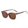 Gafas de sol cuadradas nuevas europeas y americanas para hombre, gafas cuadradas de moda europeas y americanas, versátiles, gafas retro ultraligeras transfronterizas