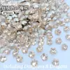 Joyería para Uñas con Forma de Flor de Ciruelo de 8 mm, Punta Diamantada Super Brillante, Diamante Especial para Uñas, Joyería de Cristal para Uñas, Material para Uñas Portátil, Venta al por Mayor