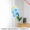 Flores de Lírio de Madeira com Pétalas Grandes São Exibidas na Sala de Estar com Vários Arranjos Florais Combinados com Peças Decorativas Suaves e Arranjos Florais em Vasos na Entrada