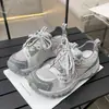 2026 Verano Otoño Nuevo Malla Ligero Suela Gruesa 5CM Gris Plateado Zapatos Papá para Mujer ins Modernos Casual Deportivos para Mujer