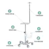 Carrito para Ventilador Weiyue, Altura Ajustable, Estable, con Cesta de Almacenamiento y Soporte para Infusión, Carrito de Equipo Médico