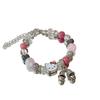 Este brazalete de campana de Hello Kitty, un estilo popular en Xiaohongshu, es una pieza de joyería de dibujos animados única y de alto valor, perfecta como regalo para tu mejor amiga.