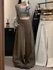 ¡Disparo real! Pantalones de Pierna Ancha con Doble Bolsillo, Estilo Nuevo Otoño 2026 para Mujer con Cremallera Lateral, Pantalones Casuales Sueltos para Mujer