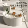 Divisória de Parede Papel de Parede Tela de Papel Branca Divisória de Escritório Tela Dobrável Cenário para Sala de Transmissão ao Vivo