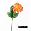 Novo Galho Único Dália Artificial Pequena Estilo Aquarela Casamento Móveis Externos Arranjo de Flores Decoração Ornamento Fotografia Flor Artificial Adereço