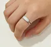 Anel Aberto Simples e Versátil com Gotejamento de Óleo para Mulheres, Design de Nicho, Versátil para Uso Diário, Anel Ajustável para Dedo Indicador para Mulheres