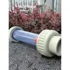 Medidor de Flujo PPR Termofusible Tipo Tubo de Plástico Rotor DN32 50PPH Flotador Agua Líquida Eje de PTFE Resistente a la Corrosión por Ácidos y Álcalis