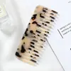 Peine Baoli Popular Amazon Transfronterizo Más Vendido Peine de Acetato Antiestático Peine para el Cabello con Patrón de Mármol