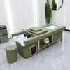 Cama Eléctrica Personalizada para Lavado de Cabello, Peluquería, Cama para Lavado de Cabello de Salón de Belleza, Cama Terapéutica para Masaje de Cabeza, Cama de Masaje Terapéutico para Pies con Fumigación por Circulación de Agua
