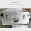 Caja de Aleación de Aluminio Estuche de Aviación Estuche para Instrumentos Estuche para Equipo Caja para Cables Maleta con Ruedas Estuche para Exposiciones Estuche de Mano Personalización Masculino