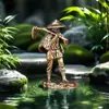 Impermeable Chapado en Cobre Escritorio Anciano Adornos Nostálgicos Cobre Puro Granjero Arando Hogar Decoraciones Decorativas Nostálgicas Retro Venta al por Mayor