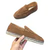 Mocasines Populares para Hombre de Piel Genuina con Adorno de Paja Kt, Zapatos Casuales sin Cordones, Productos Populares de Venta Transfronteriza