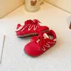 Zapatos de Entrenamiento Moral con Lazo Estilo Ballet para Niñas 2025 Otoño Nuevos Zapatos Deportivos para Niñas Suela Suave Zapatos de Princesa para Niños