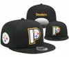 49ers Contra. Gorras Planas Bordadas de los Steelers para Hombres y Mujeres Transpirables Gorras de Pico Gorras de los Ravens Venta al por Mayor