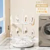 Estante para secar zapatos de balcón estante para secar zapatos estante para secar sandalias artefacto de secado secar zapatos estante para colgar zapatos zapatilla escurridor de agua colgante para el hogar