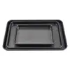 Bandeja rectangular antiadherente para horno de venta al por mayor de fábrica, base poco profunda, bandeja para hornear galletas, herramientas para hornear, en stock