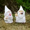 Artesanato de Resina Personalizado de Fábrica Velho com Barba Branca Enfeites Decorações de Jardim Pastoral Decorações para Casa Personalizado