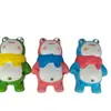 Llavero de goma suave de felpa de animal de dibujos animados creativo, colgante para bolso grande, accesorio para llaves, pequeño adorno, en stock