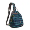 Nuevo Estilo Bolso de Pecho Simple y Versátil Estilo Coreano para Mujer Mochila de Moda Bolso Casual Trendy con Personalidad para Estudiante Ligero