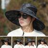 Sombrero de ala ancha de 15 cm para hombre, protección solar, estilo coreano, para montañismo, para exteriores, estilo pescador Benni