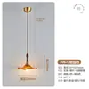 Luminária Pendente Vintage Flor Rosa de Cabeceira Lâmpada Pendente de Entrada de Corredor Latão Retrô Francês Onda de Água casagd Ferro