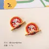 Accesorios de resina para manualidades de dibujos animados accesorios 12 comida juego pegamento de crema clip para el pelo hecho a mano funda para teléfono móvil hebilla de zapato accesorios lote