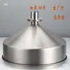 Funil Espessado de Aço Inoxidável 304 para Fabricante 40cm Diâmetro Grande Funil de Enchimento Funil para Máquina de Moldagem por Injeção