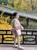 Invierno 2024 Ropa Nueva para Niños Ropa de Año Nuevo Niñas Estilo Chino Nuevo Chino Degradado Chaleco de Borreguito Cheongsam
