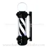 Salão de cabeleireiro luz giratória sinal de cabelo luz de parede poste de barbeiro giratório luz LED loja de barbeiro luz giratória Post