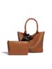 Texted Hand-woven Bag Casual Grande Capacidade Tote Bag Verão Nova Moda Comuting All-match Bolsa de Ombro para Mulheres
