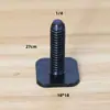 Jaula de Cámara DSLR Micro Expansión Montura de Zapata Fría Tornillo de 1/4 Adaptador de Liberación Rápida para Luz de Relleno Micrófono Base de Zapata Caliente
