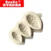 Molde de silicona líquida de piña de 3 piezas, molde para modelar pasteles DIY hecho a mano L146