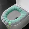 Cojín para asiento de inodoro apto para todas las estaciones, funda de inodoro portátil extraíble y lavable, cojín para asiento de inodoro doméstico al por mayor