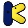 Animais de Desenho Animado Letras Inglesas PVC Borracha Macia Tamanho Pequeno Adesivos Planos Pingentes para Sapatos Bolsas Capas de Celular Acessórios Decorativos DIY