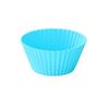 Forminhas de Silicone Redondas para Muffin 7cm Forminhas para Torta de Ovo Bolos Copinhos Pequenos para Pudim Moldes para Bolo de Ovo Bolo de Arroz Sobremesas Moldes para Assar