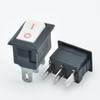 Kcd11 Interruptor de Barco Quadrado Pequeno 10*15mm Interruptor de Alimentação para Eletrodomésticos Interruptor Basculante para Impressora Pequena