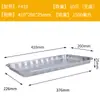 Y*H Caja de Papel de Aluminio Barbacoa Bandeja Rectangular de Papel de Aluminio Pescado a la Parrilla Desechable Para Llevar Lonchera Horneado Gran Capacidad Sanitario