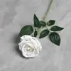 Dia dos Namorados Rosa de Veludo Artificial de Haste Única Arranjo em Cascata para Parede Flor Artificial Decoração de Casa Transfronteiriço