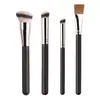 Brocha Correctora 270 Brocha Base de Maquillaje 170 con Cabeza Redonda Inclinada, Brocha Fina para Maquillaje, Portátil, Brocha de Maquillaje No Absorbente de Polvo Venta al por Mayor