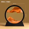 Adorno Creativo de Reloj de Arena con Pintura de Arena Movediza para Sala de Estar, Mueble de TV, Aparador de Vinos, Decoración del Hogar de Lujo Ligero, Regalo para Escritorio de Oficina